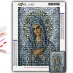 Pilnas 5D &bdquo;pasidaryk pats&ldquo; deimantinis pie&scaron;imas Religija 5D tapyba deimantais Full Round 20X30CM