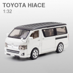 1:32 MPV lydinio automobilio modelio liejiniai metaliniai žaisliniai automobiliai Automobilių modelių imitacija garso ir &scaron;viesos kolekcija, dovana vaikams 1/32- size: 16*7*6.3cm balta