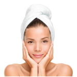 Les Tr&eacute;sors De Lily [A1251] - Serviette magique cheveux bambou 'Scarlett' ivoire - taille unique (s&eacute;change express) smėlis