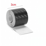 3D anglies pluo&scaron;to lipdukas juoda vinilo plėvelė, pasidaryk pats, automobilio apdailai, matinė anglies pluo&scaron;to juosta, atspari vandeniui 3cm*3m