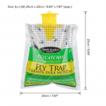 1 vnt. Drosophila gaudyklė, muselių lazdelė, maža musė, narkotikų masalas, sodo įrankis skraidančių vabzdžių žudikas, skirtas sodinti ūkyje įvairiaspalvis