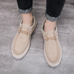 Vasarą kvėpuojantys &bdquo;Lazy Loafers&ldquo; laisvalaikio batai &bdquo;One Foot Stirrup&ldquo; Vyri&scaron;ka avalynė Buriavimo batai 44