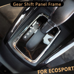 Ford Ecosport 2018 - ABS Chromas Automobilio Konsolės Pavarų Perjungimo Skydelio Rėmo Lipduko Dangtelio Apdaila Interjeras