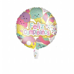 Trijų sluoksnių didelis tortas Balionas Gimtadienio &scaron;ventė Balionų dekoravimas YAY IT'S YOUR BIRTHDAY Vaikų gimtadienio reikmenys