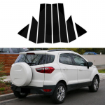 Automobilio statramsčių stulpelių durų langų apdailos dangtelių lipdukų lipdukas, skirtas Ford EcoSport B515 2013 2014 2015 2016-2021 2022 2023 Auto Styling
