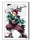 Demonų žudikas Japonija Filmas Anime Plakatai Drobės Tapyba Tanjirou Inosuke Komiksai Sienos Menas Vaikai Miegamojo Namų dekoravimas 21x30cm No Frame