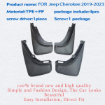 FOR Jeep Cherokee -2023 Purvasaugis Sparnas Purvasaugis Purvasaugiai Purvasaugiai Automobilių priedai Purvasaugiai Priekiniai Galiniai 19-23