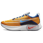 Nike Zoom Fly 4 Premium &scaron;viesiai kario spalvos vyri&scaron;ki sportbačiai oranžiniai tamsiai obsidianiniai vir&scaron;ūninės baltos DO9583-700 42