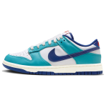 Nike Dunk Low Teal Nebula Royal Moteri&scaron;ki sportbačiai White Sail Deep-Royal-Blue FQ6870-141 35.5 blue