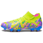 Puma Future Ultimate FG AG Energy Pack Vyri&scaron;ki sportbačiai Mėlyni Ultra-Mėlyni Geltoni-Alert 107546-01 44.5