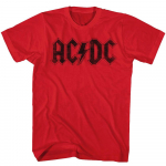 &bdquo;Acdc Vintage Rock Band Logo&ldquo; albumo sunkiojo metalo koncertinio turo prekių unisex mar&scaron;kinėliai S