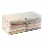 Didelės talpos skaidrus organizatorius megztinio laikymo mai&scaron;elis patalynė vandeniui atsparus organizatorius sulankstomas laikymo mai&scaron;elis L