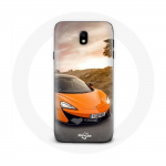 Coque pour Samsung Galaxy j7 2017 Formule 1 McLaren F1 Orange