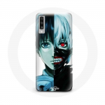 Coque pour Samsung Galaxy A50 Tokyo Ghoul Visage Moiti&eacute;