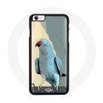 Coque pour Iphone 6 Plus Perruche bleu