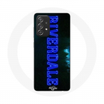 Coque pour Samsung Galaxy A52 Riverdale S&eacute;rie Logo bleu