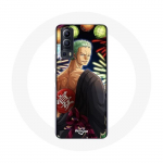 Coque pour Vivo Y72 One Piece Joyeux no&euml;l Zoro Anime Manga