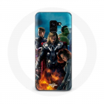 Coque pour Samsung Galaxy A8 Plus Avengers film de super h&eacute;ros