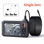 Pramoninė endoskopinė kamera 8 mm HD1080P 4,3 colio IPS ekranas 1080P vamzdžių tikrinimo kamera, skirta automobilių remontui IP67 vandeniui atspari 8 &scaron;viesos diodai 1m