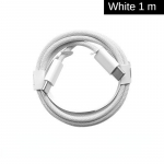 PD60W greito įkrovimo &bdquo;IPhone 15&ldquo; duomenų kabelis C tipo pintas laidas, tinkamas &bdquo;Samsung IPhone 15&ldquo; serijos įkrovimo laidams 1M balta