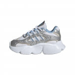 Hello Kitty x adidas Ozmillen Elastingi rai&scaron;teliai I White Glow Mėlyna Pilka Kūdikio sportbačiai Debesies baltumo Pilka-Viena IF7030 22