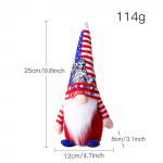 Nepriklausomybės diena Nauja deivė Rudolfo lėlės dekoracija Rekvizitai Papuo&scaron;alai B-8*12*25cm