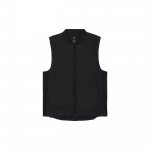 Nike vientos spalvos logotipas užtrauktuku medvilninis liemenė vyrams Liemenės Juoda FB7554-010 XL