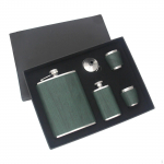 Hip Flasks dovanų rinkinys Nerūdijančio plieno nepralaidus vyno butelis su piltuvėliu gėrimų viskiu