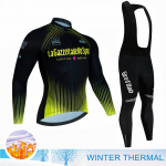 Turas po Italiją Žiemos dviračių mar&scaron;kinėlių komplektas, &scaron;iluminio vilnonio dviračio rinkinys MTB dviratininko apranga Ciclismo dviračių rinkinys sportinė dviratininko apranga M