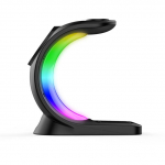 15W 4 in 1 RGB Light Magnetic Wireless Charger Stand For iPhone 15 14 13 12 Airpod Apple iWatch 8 7 6 Fast Charging Dock Station