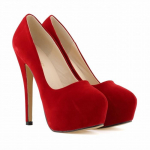 Moteri&scaron;ki Pumps Stiletai Sexy 14cm Super auk&scaron;takulniai Moteri&scaron;ki apvalūs pir&scaron;tai Platforma Ploni kulnai naktinio klubo vakarėlio suknelė Raudoni vestuviniai batai 44 dydis 44 raudona