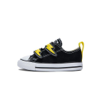 Converse Chuck Taylor All Star EasyOn žemi sportbačiai kūdikiams Electric Bolt Juodi Auksiniai-Raudoni A08376C 23