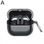 Dangtis, skirtas Samsung Galaxy Buds 3 Case Buds 3 Pro/Buds Soft Accessory Cover TPUCase Buds Galaxy 2 Z7P1 Black-1pcs