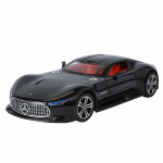 1/24 Benzs Vision GT lydinio koncepto sportinio automobilio modelis, metalinis liejimo būdu pagamintas lenktyninio automobilio modelis, simuliacinis garsas ir &scaron;viesa, vaikų žaislas, dovana juoda
