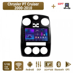 Android Carplay Automobilinis Radijas Chrysler PT Cruiser 2000-2010 Multimedijos Grotuvas Pagrindinis Blokas Stereo GPS Navigacija BT WIFI 4+64GB 1+16GB