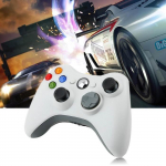 Manette Xbox 360 Usb Filaire Gaming Contr&ocirc;leur Joypad- Blanc