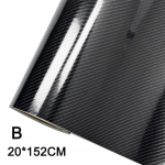 Automobilio lipdukai Anglies pluo&scaron;to vinilo įvyniojimo plėvelė 6D blizgus Priedai Anglies vandeniui atsparus dangtelis Pluo&scaron;to plėvelė Automobilio plėvelė Motociklai Stic S8Q9