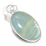 Fluorite Gemstone Handmade 925 Sterling Silver Jewelry Pendant 2.36 t7s20