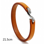 Madinga Unisex Kar&scaron;to Pardavimo Vakarėlio Graži Kabliuko Oda Vestuvių Vyri&scaron;ki Dovanos Apyrankė Apyrankė Bangle Pankroko 2 Dydžiai