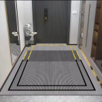 Lengvas prabangus High Sense Entry Kilimėlis Sugeriantis, neslystantis ir atsparus dilimui, gali būti valomas Vonios greitai džiūstantis diatominis purvo kilimėlis 100 * 160cm diatom mud