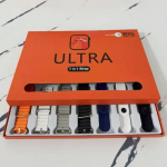 7 Laikrodžio dirželiai Naujas laikrodis 10 Ultra 3 I&scaron;manusis laikrodis 2.2HD Amoled Apvalus ekranas EKG stebėjimas I&scaron;manusis laikrodis Belaidis įkrovimas juoda