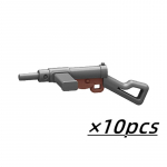 Antrojo pasaulinio karo karinis statybinis blokas kareivio figūrėlė ginklas žaislinis snaiperis automatas AK karabinas &scaron;autuvo priedai armijos plytos modelis B081