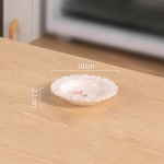 Saldžios rožinės keramikos lėk&scaron;tės Namai Skanūs patiekalai Dideli sriubos dubenys Vakarėlis Popietinė arbata Desertas Vaisių lėk&scaron;tė I&scaron;skirtiniai stalo įrankiai