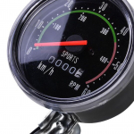 Dviračio spidometras Dviračio greičio matuoklis Apvalus universalus mechaninis tikslus matavimas