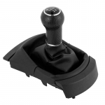 5/6 greičio automobilio stiliaus pavarų perjungimo rankenėlė, skirta Seat Ibiza 2002 2003 2004 2005 2006 2007 2008 Odinė bagažinė Naujų automobilių priedai