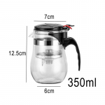 Arbatinukas užplikymui 900ml/750ml/500ml/350ml Kar&scaron;čiui atsparaus stiklo arbatinukas ir puodelis Stiklinis arbatinukas su sieteliu Pu Erh virdulys Gaiwan puodeliai