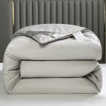 Prabangi medvilnės ir &scaron;ilko pluo&scaron;to antklodė: Komfortas i&scaron;tisus metus 150*200cm 3 Jin