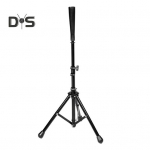 Beisbolo mar&scaron;kinėliai vaikams, reguliuojamo auk&scaron;čio softbolo atmu&scaron;imo treniruočių trikojis stovas su guminiu vir&scaron;umi, sulankstomi beisbolo atmu&scaron;imo mar&scaron;kinėliai su ne&scaron;iojimo krep&scaron;iu A