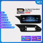 Hizpo 10.25 I&scaron;manusis RDS automobilio ekrano stereo grotuvas, palaikantis Carplay Android Auto, skirtas Mercedes Benz W212 E-Class E200 E230 E260 E300 S212 2009-2012 NTG 4.0 HC1 1G 32G AI