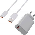 Greitas 33W įkroviklis + USB USB-C kabelis Xiaomi 13-12-Redmi Note 13-Redmi Note 12-Poco M4 PRO-Poco X5-Mi 11 Lite-Pad 6 Phonillico&reg;
